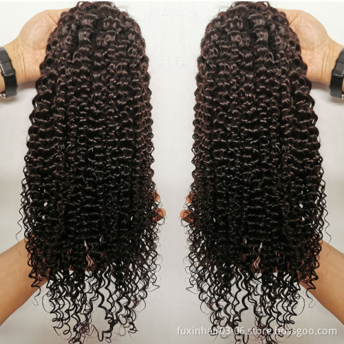 Super Bouncy Wigs Wholesale Prices Aligned Brazilian Virgin Color Lace Front Wigs Water Wave Full Lace Wig Vendor With Baby Hair